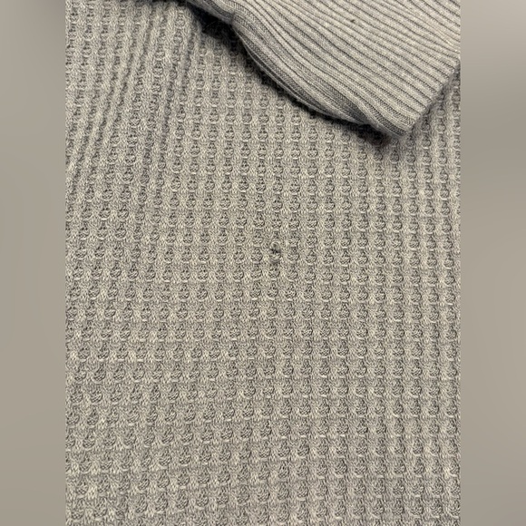 NWT Free People We The Free North Shore thermal tunic top gray medium - Picture 4 of 7